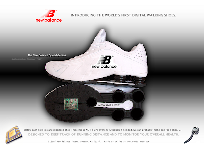 New Balance Shoe was established in 1906. It takes pride in its  innovation in shoe manufacturing.It has huge budget for advertising and  marketing