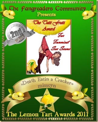 The Tutti Fruiti Award 2nd place