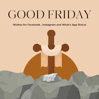 Image of Good Friday Wishes for Facebook , Instagram and What's App Status