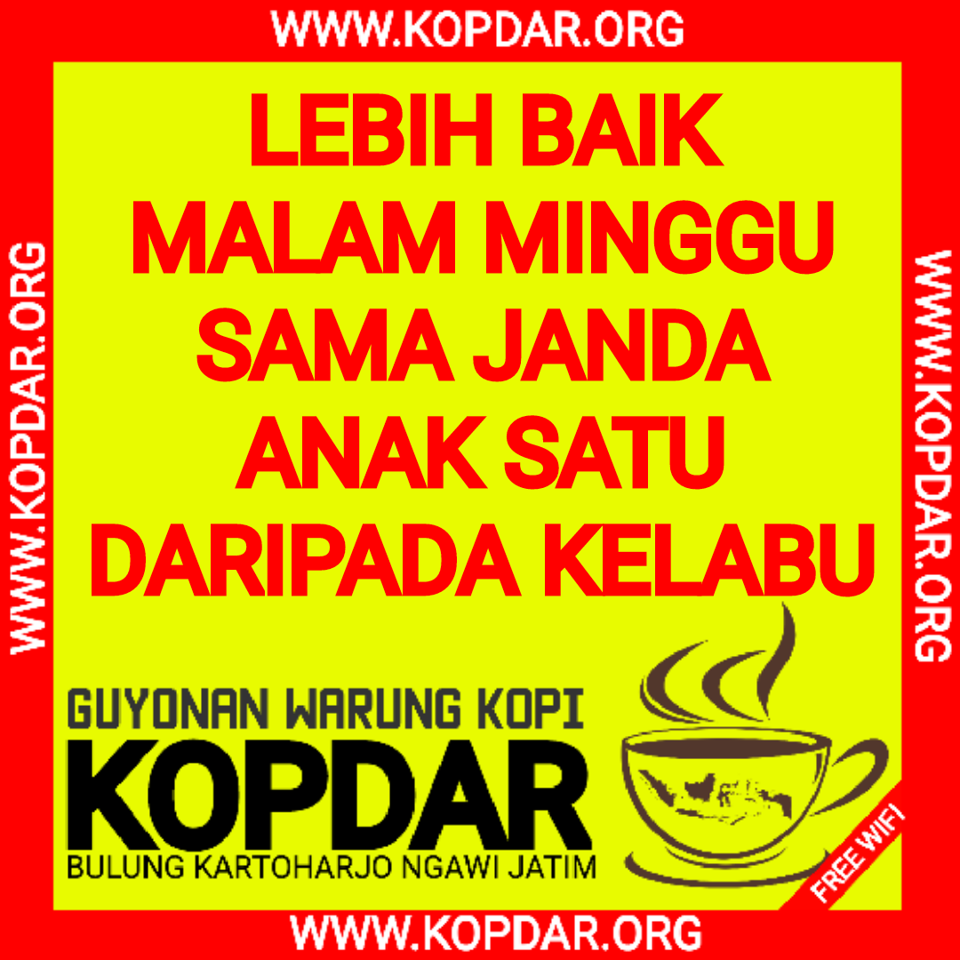 20 GAMBAR KATA KATA LUCU BAHASA JAWA WARUNG KOPI KOPDAR