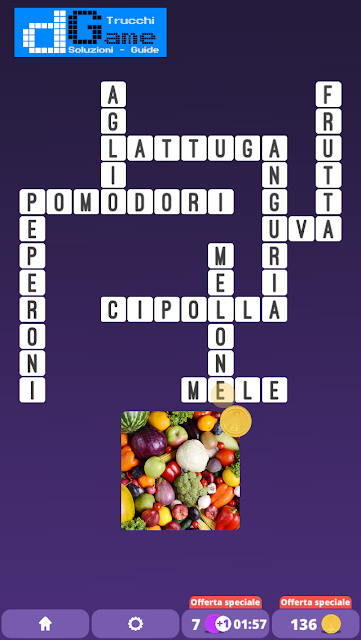 Soluzioni One Clue Crossword livello 7 schemi 12 (Cruciverba illustrato)  | Parole e foto