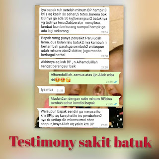 Testimoni British Propolis Sakit Batuk