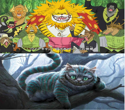 Nekomamushi Cheshire cat Alice in Wonderland