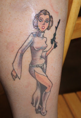 Princess Leia Tatttoo