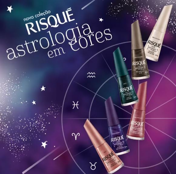 Coleção Astrologia em Cores Risqué