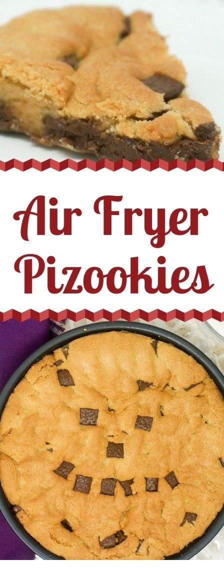 Air Fryer Chocolate Chip Cookie