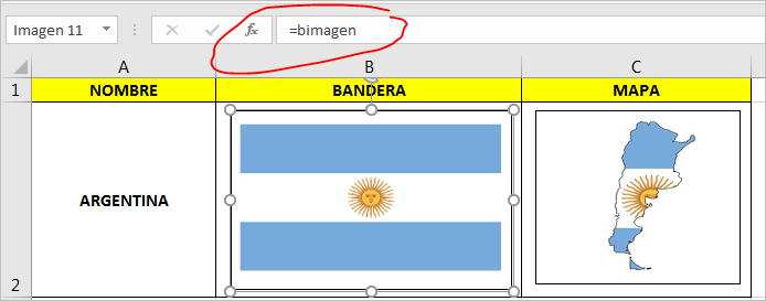 Como Hacer una lista desplegable en excel con imágenes