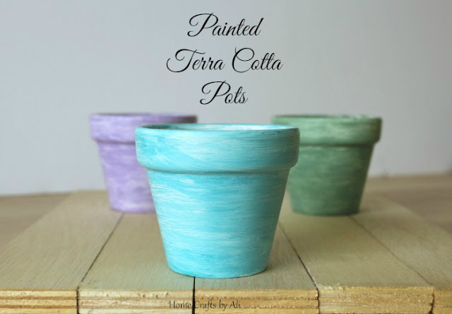 paint terra cotta pots for home decor