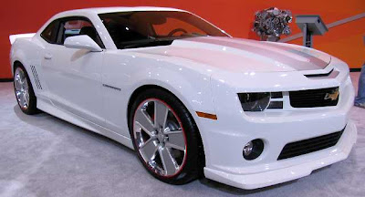 Modified Camaro white