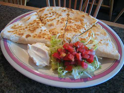 Bean and Cheese Quesadillas Recipe ~ Molten Chocolate Lava Cake