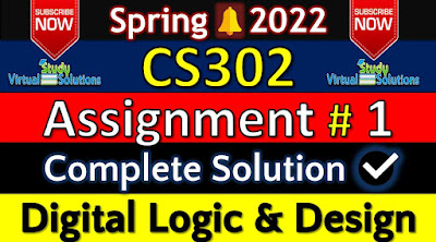 CS302 Assignment 1 Solution Spring 2022