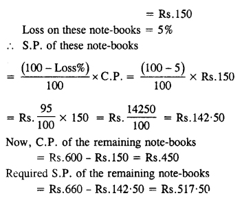 Selina Concise Mathematics Class 8 ICSE Solutions Chapter 8 Profit, Loss and Discount