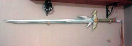 Warrior of Light Sword Papercraft