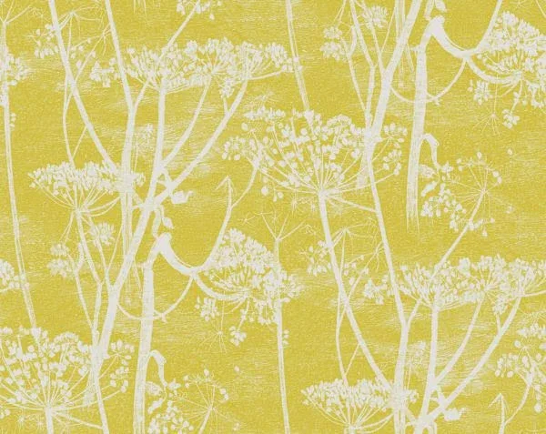 papel  de parede amarelo e cinza francês quarto 