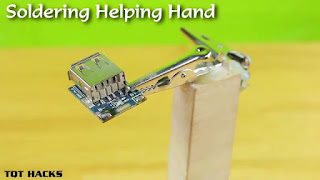 Membuat Sendiri Third Hand Soldering Pegangan Solder Paling Simpel Sederhana