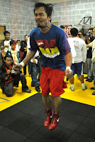 Manny Pacquiao Training Against Miguel Cotto