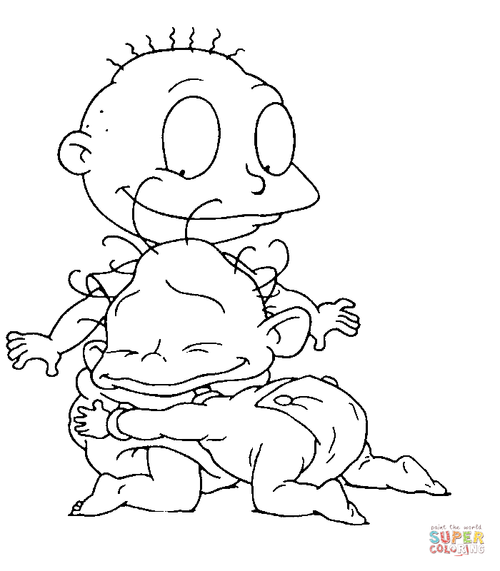 Rugrats Coloring Pages Free Coloring