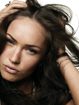 Megan Fox looks just a wee bit crazy