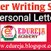 Personal Letter : A letter to your friend, inviting him/her to a picnic. || Madhyamik || Higher Secondary || EduReja