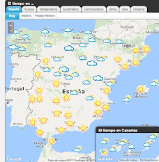 El tiempo en TVE