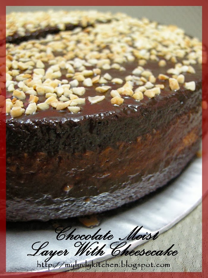 Resepi Kek Coklat Moist KukusChocolate Moist Layer With 