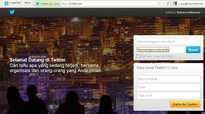 Cara Membuat Akun Twitter Baru 1