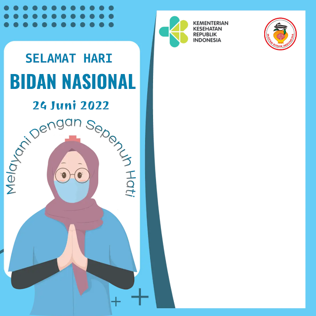 kartu ucapan selamat hari bidan nasional 24 juni 2022