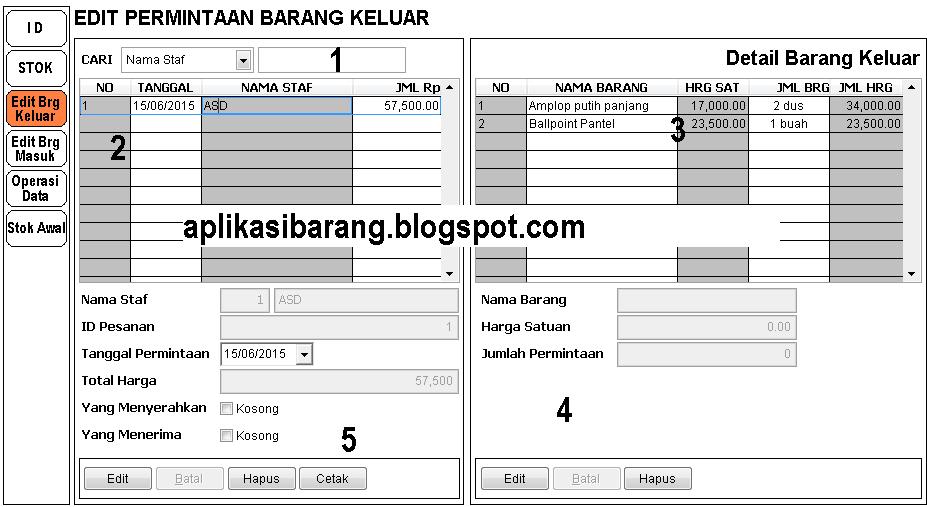 Contoh Berita Acara Serah Terima Barang Habis Pakai