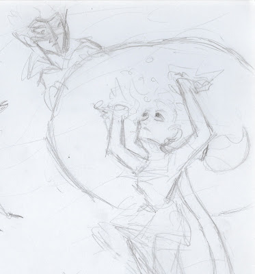 Thumbelina, art, elves