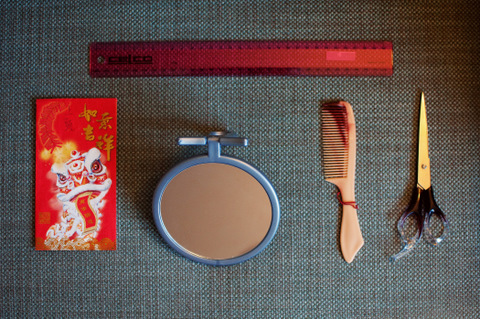  items for the hair combing ceremony each with symbolic meanings 