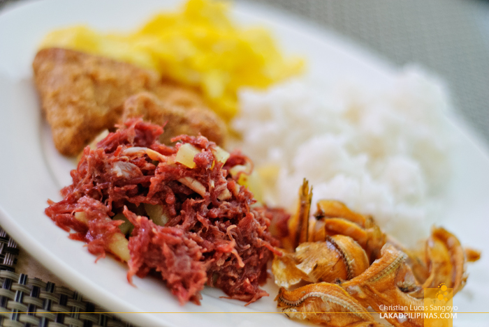 Breakfast at Microtel Luisita Tarlac