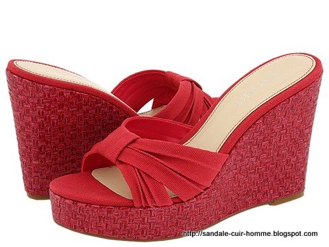 Sandale cuir homme:cuir-674311