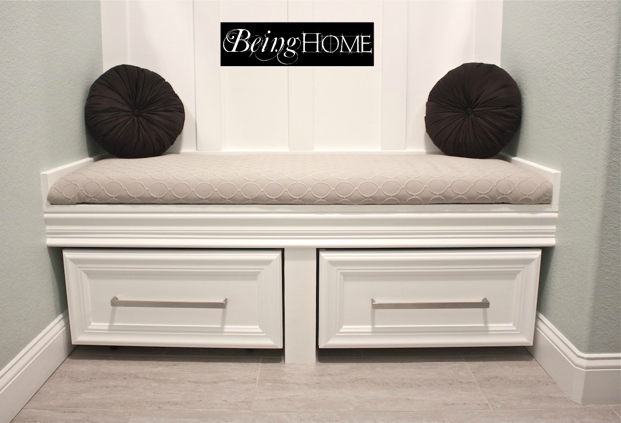 mudroom bench plans