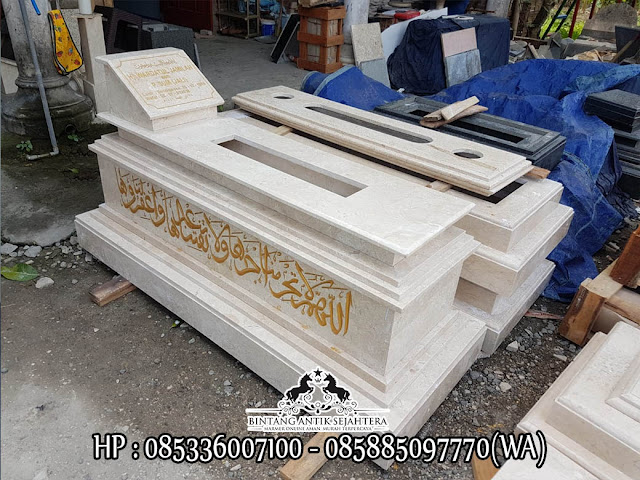 DAFTAR HARGA 15 JENIS KIJINGAN MAKAM MARMER GRANITE TERLARIS BERIKUT NISAN NYA