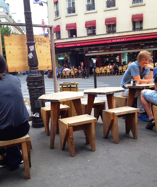 Le Depanneur Pigalle - terrasse restau dinner californien à paris