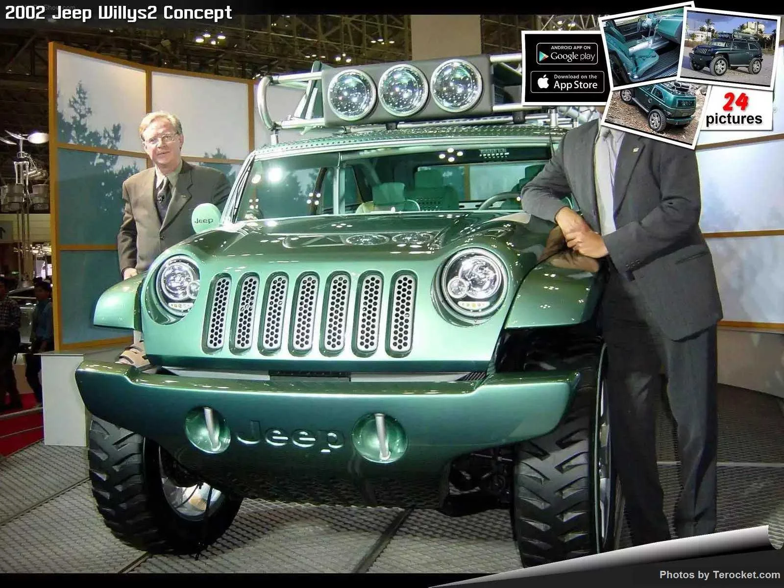 Hình ảnh xe ô tô Jeep Willys2 Concept 2002 & nội ngoại thất