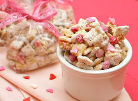 valentine's chex mix