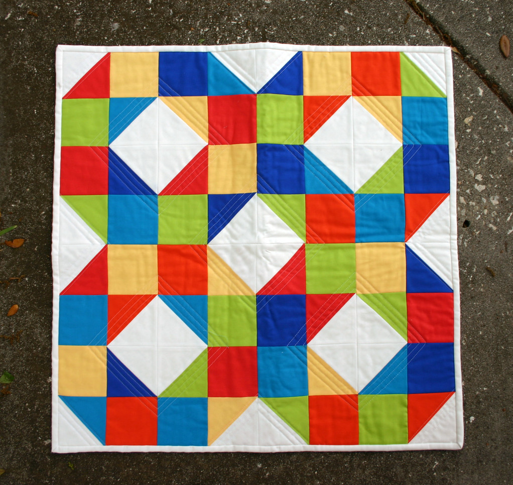 Patchwork Wheel Block Tutorial