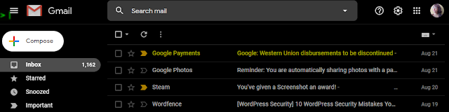 Email About Google Adsense Payment Being Discontinued in Western Union