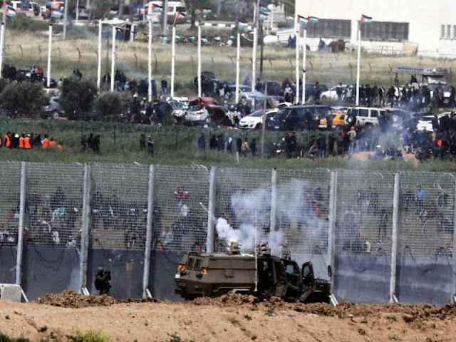 20,000 Warga Gaza Berada pada Kericuhan di Perbatasan Israel-Palestina