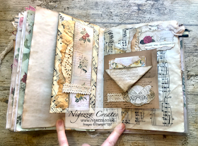 Nigezza Creates My First Junk Journal: Long Envelope With Magnetic Closure