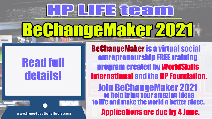 HP Foundation BeChangeMaker 2021: Apply now and get a chance to receive €2,000