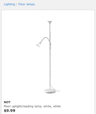 Ikea Not Lamp White