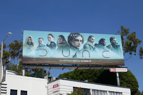 Dune movie billboard