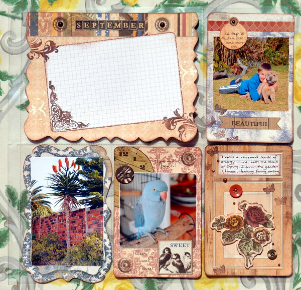 Misc. Me Spread by Denise van Deventer using the Misc. Me Provence Collection