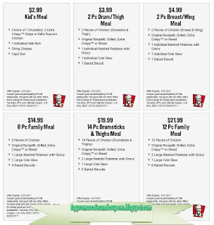 Free Printable Kfc Coupons