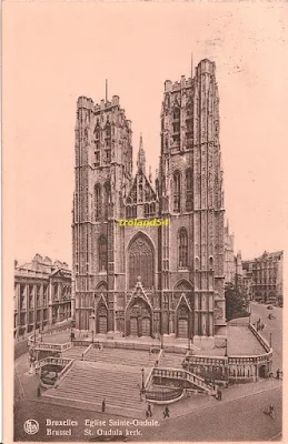 CP, Bruxelles, Eglise Sainte-Gudule, éditions Thill