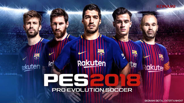 لعبة بيس 2018 | Pro Evolution Soccer 2018 | نسخة ريباك