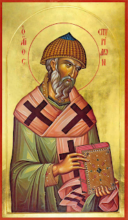 Saint Spyridon Bishop Trimythoundos the Wonderworker - December 12