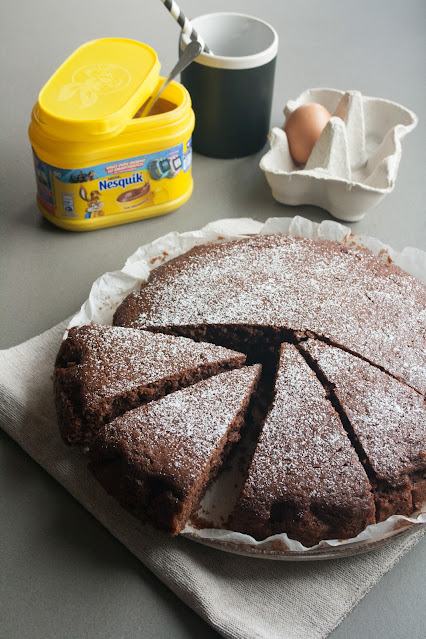 Torta al Nesquik, il dolce da colazione per i bambini